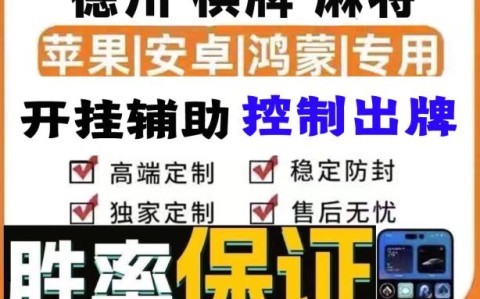重大发现“wepoker私人局辅助工具(透视)详细教程