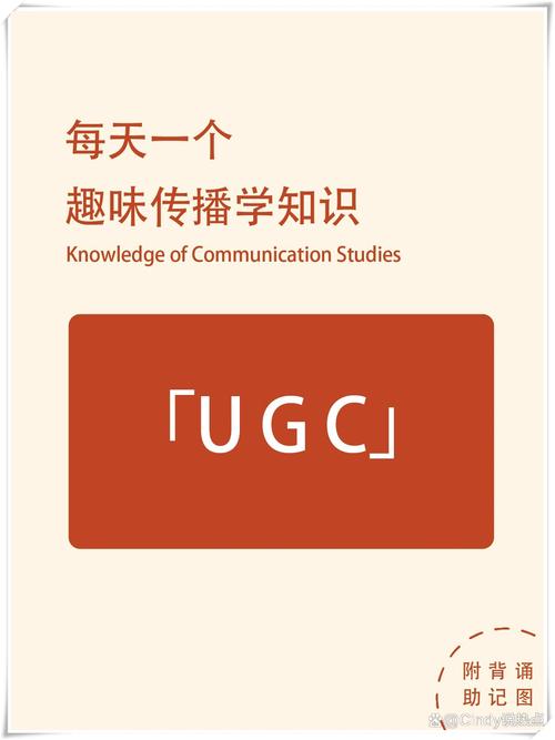 用户生成内容(UGC)（用户生成内容UGC）