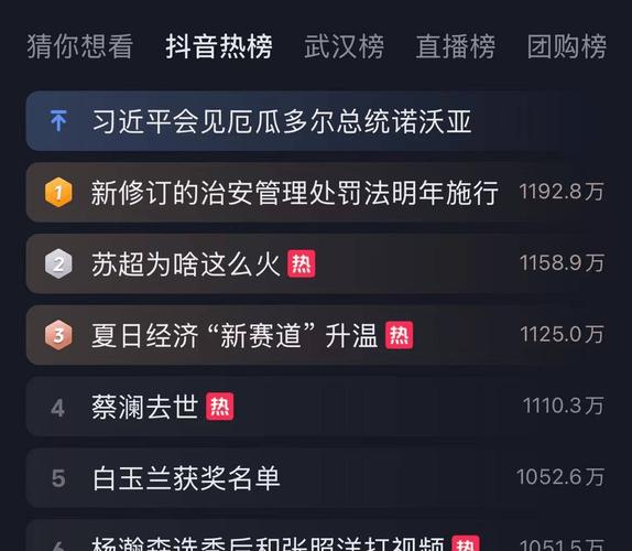 热点词条追踪(热点搜索词条)