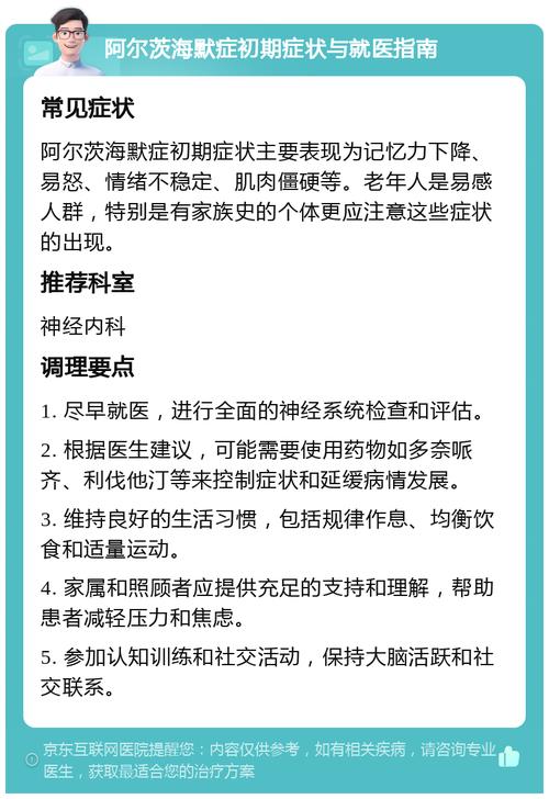 阿尔茨海默征兆（阿尔茨海默症什么表现）